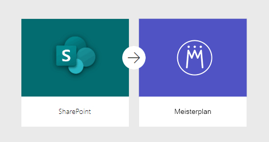 Microsoft Power Automate - SharePoint und Meisterplan