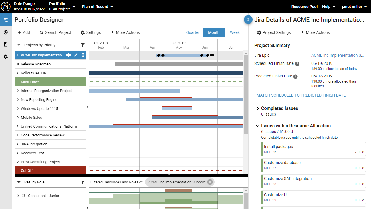 Meisterplan for Jira