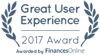 User Experience Award Finances Online
