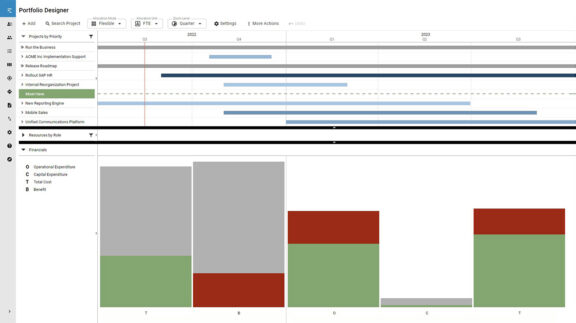 Financial Data Screenshot