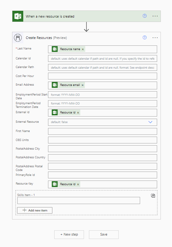 Power Automate and Microsoft Project